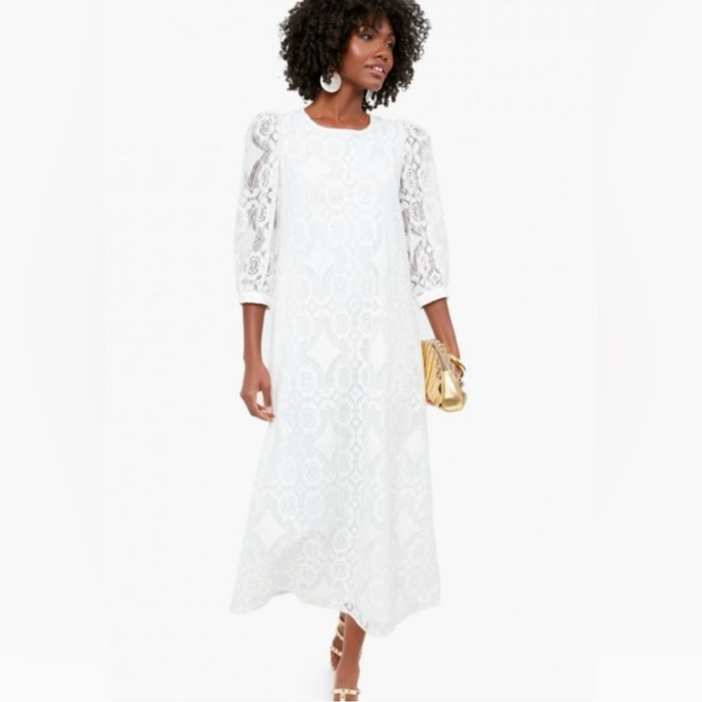 Tuckernuck White Lace Jillian Dress
Size Small